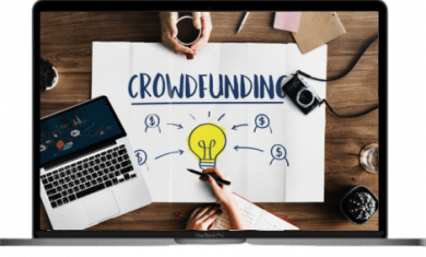 Crowdfunding Marketing Agentur-heropage