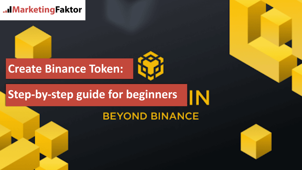 Create Binance Token Step-by-step guide for beginners bild