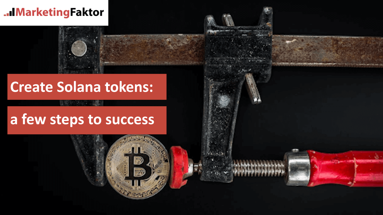 Create Solana tokens - a few steps to success bild