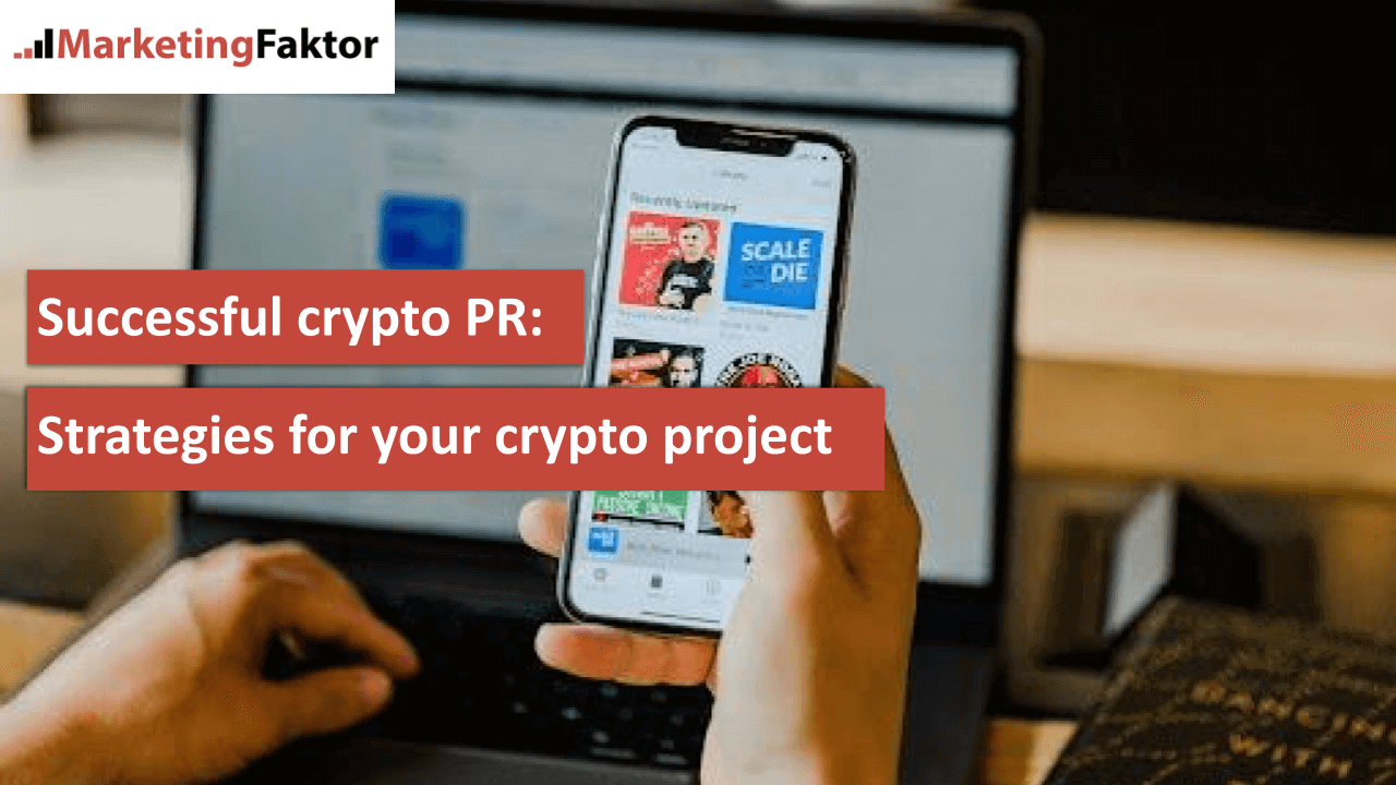 Successful crypto PR strategies for your crypto project bild